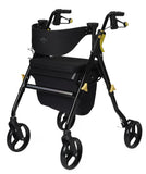 Premium Empower Rollator; 8" (20 cm) Wheels, Black