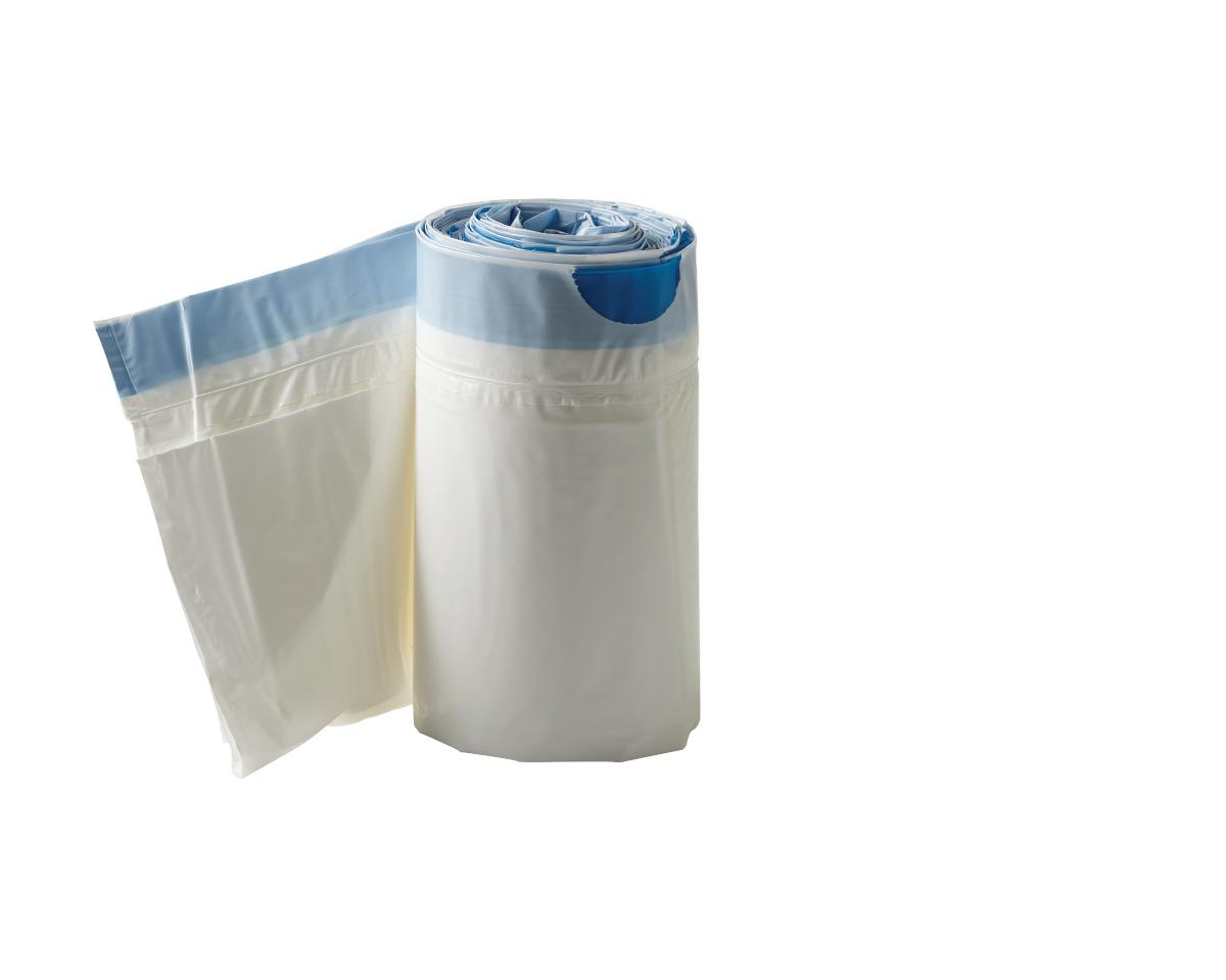 Medline Single-Use Commode Liner with Absorbent Pad, 40 × 52 cm, Each