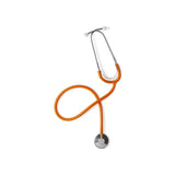 Lightweight Single-Head Stethoscope, 22" (56 cm); Orange