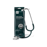 Lightweight Dual-Head Stethoscope, 22" (56 cm); Green