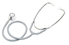 Aluminum Dual-Head Pediatric Stethoscope; Gray