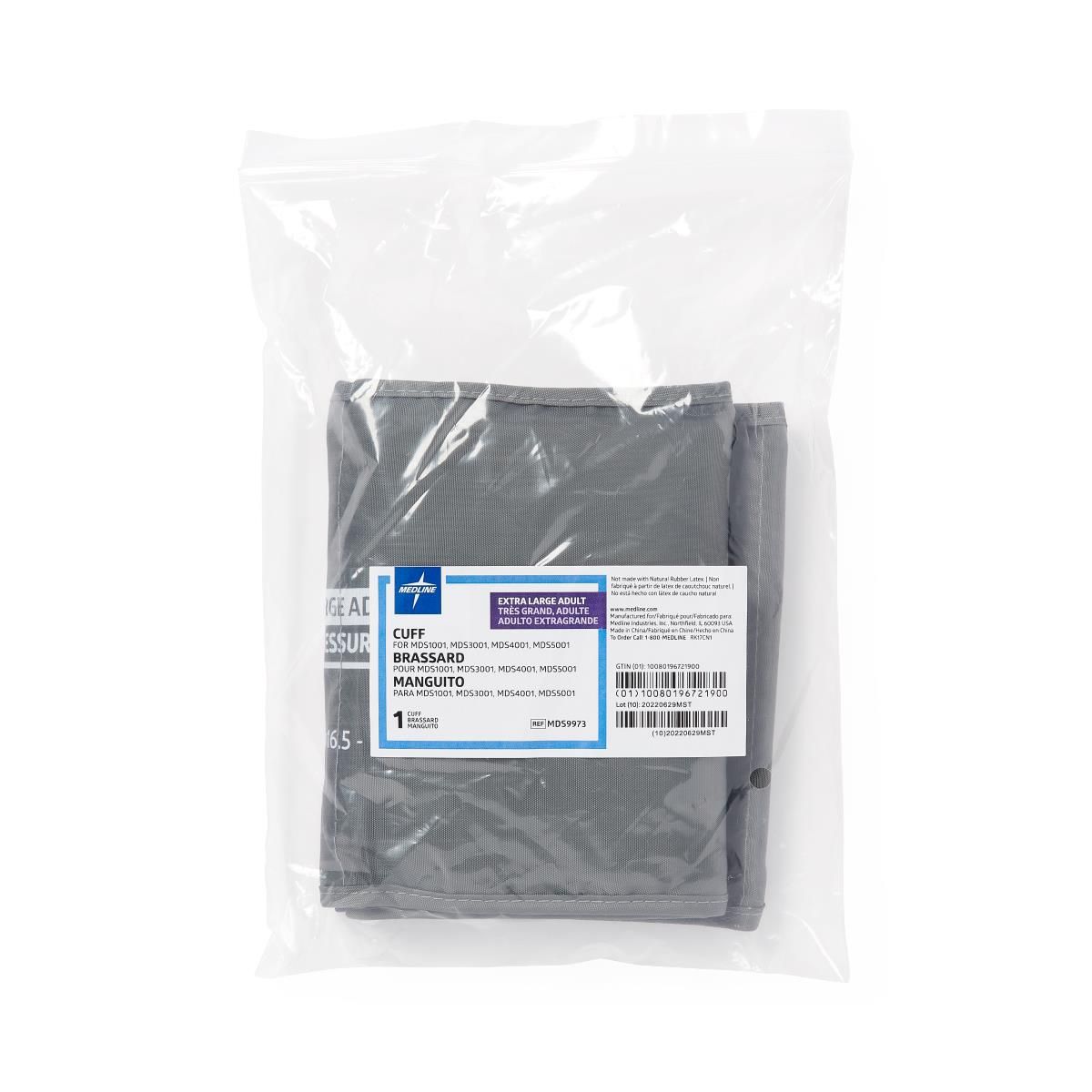 Digital Blood Pressure Unit, Replacement X-Large Adult Cuff