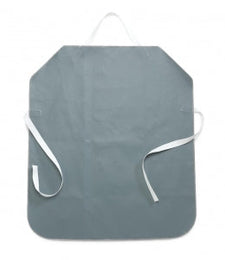 Medline Non-Stick Coated Smoker’s Apron, Gray, 34 × 30 in, Each