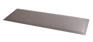 Beveled-Edge Fall Mat; 23" x 68" x 1" (58 x 173 x 2.5 cm), Gray