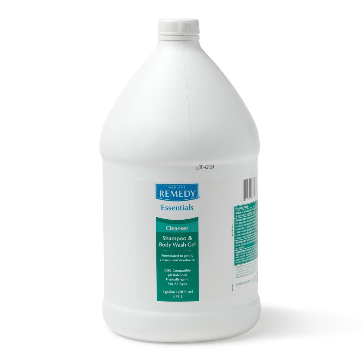 Remedy® ESSENTIALS Shampoo and Body Wash, Fresh Scent, 4 L Bottle