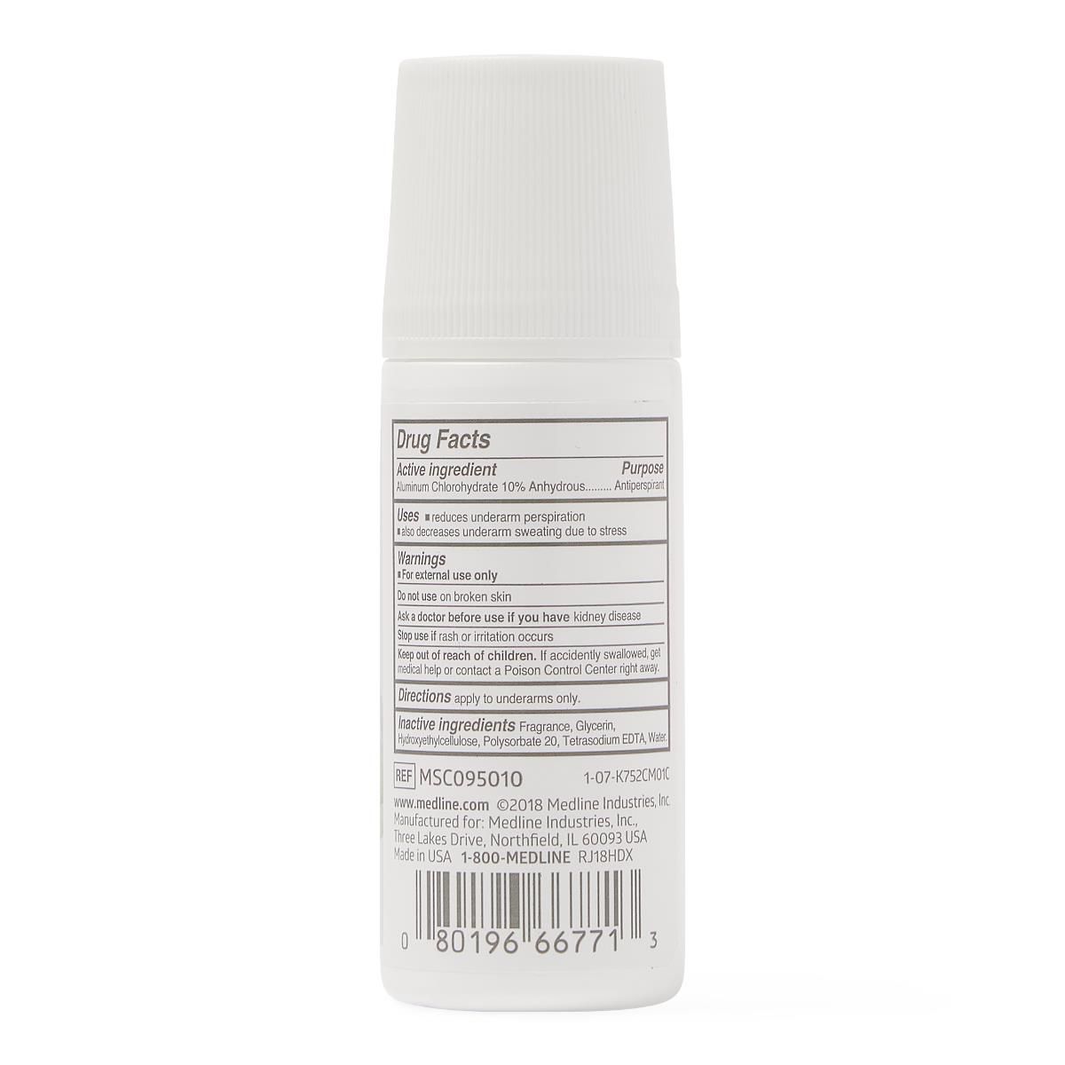 Roll-On Antiperspirant, Scented, 45 ml Stick