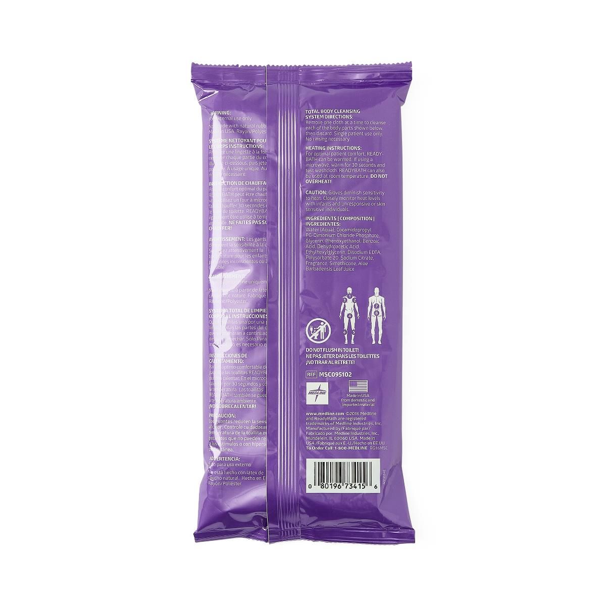 ReadyBath® Bathing System, Scented, Luxe Heavyweight