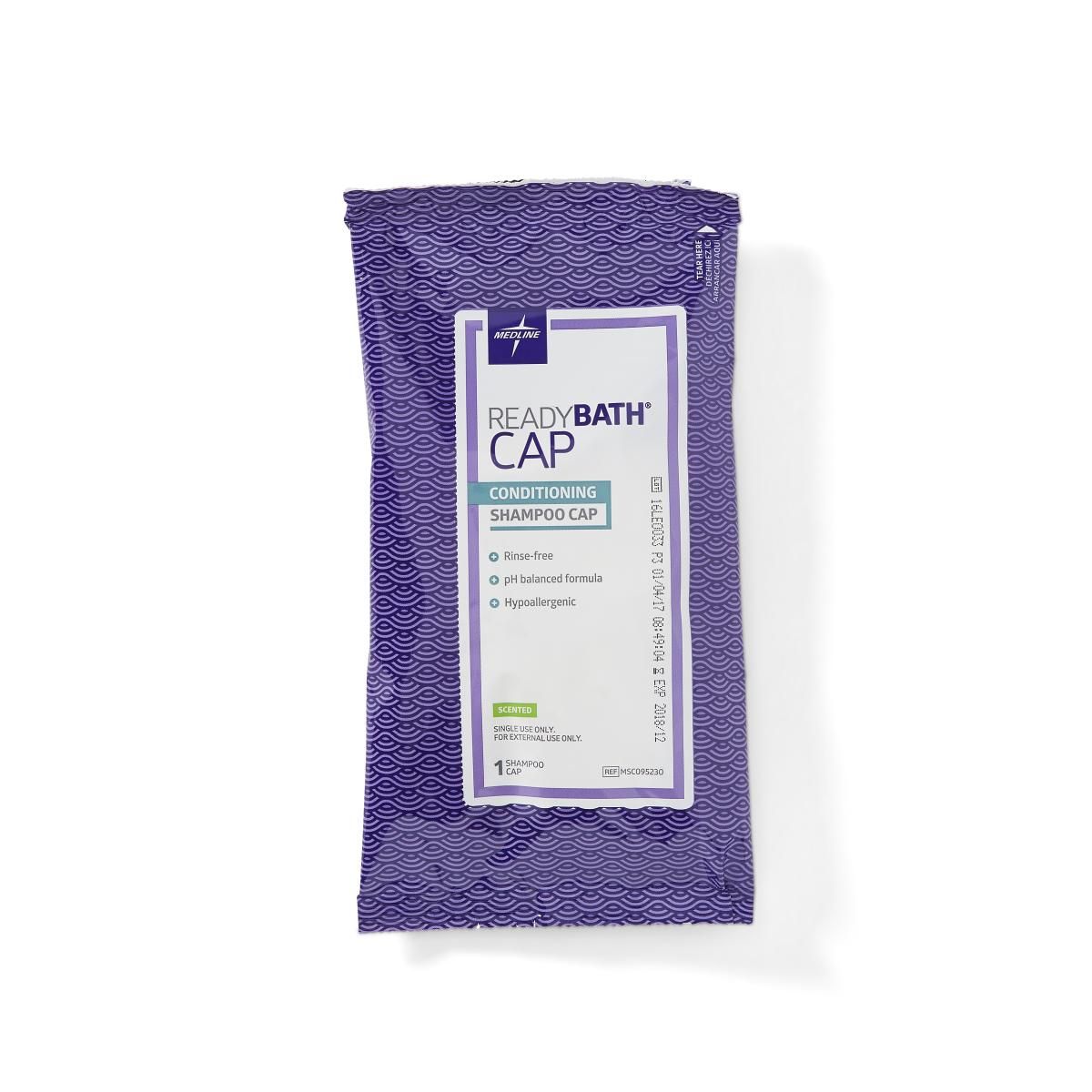 ReadyBath® Rinse-Free Shampoo and Conditioning Cap, Scented