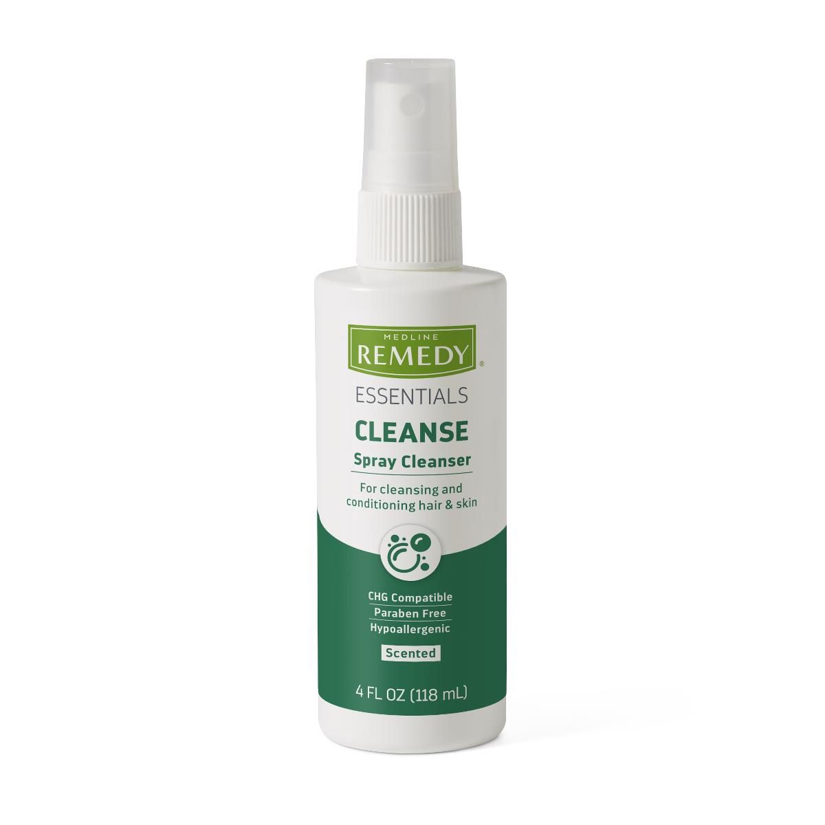 Remedy® ESSENTIALS No-Rinse Spray Cleanser, Fresh Scent, 118 ml Spray Bottle