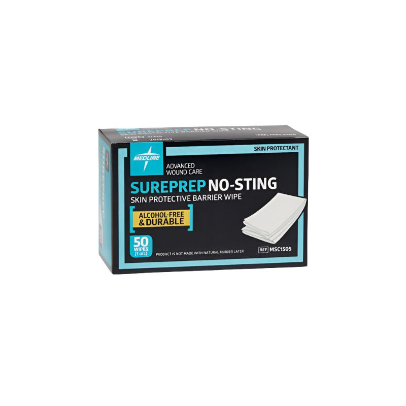Wipe Skin-Protectant Barrier Sureprep No-Sting 50/bx – Simplibuy