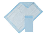 Protection Plus Single-Use Underpad; 23" x 36" (58 cm x 91 cm) Bulk, Light Absorbency
