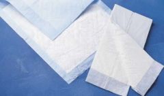 Protection Plus Single-Use Underpad; 23" x 24" (58 cm x 61 cm) Pack of 5, Moderate Absorbency