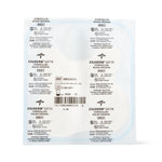 Exuderm® Satin Hydrocolloid Wound Dressing; 4" x 3.5" (10 cm x 9 cm), Sacral