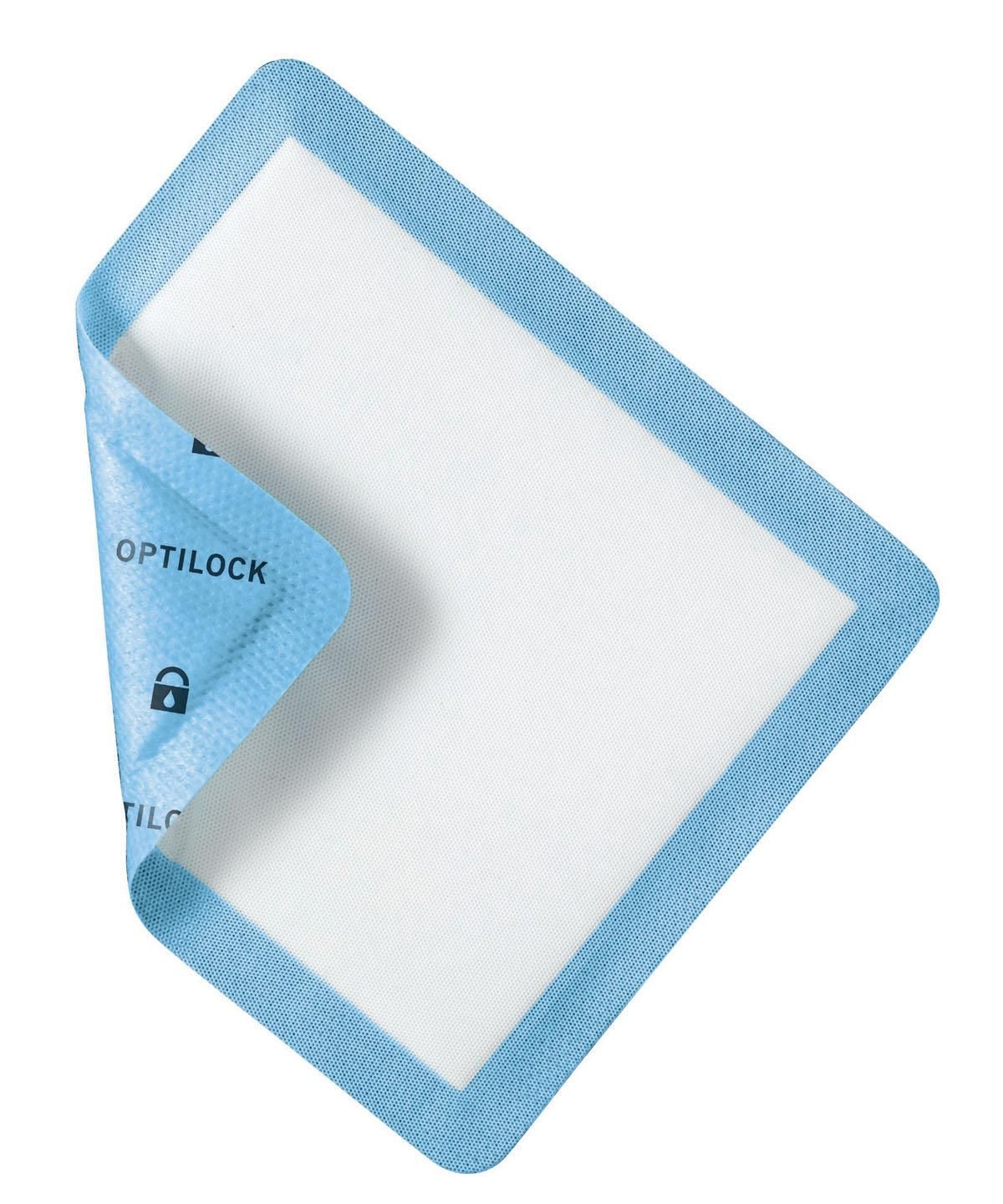 OptiLock® Non-Adhesive Super Absorbent Wound Dressing; 6.25" x 10" (16 cm x 25 cm)