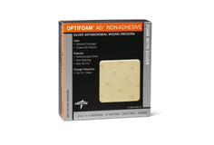 Optifoam® Ag+ Antibacterial Foam Dressings, Non-adhesive