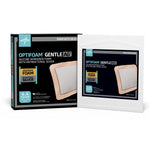 Optifoam® Gentle Ag+ Antibacterial Silicone Foam Dressings, 6" x 6" (15.2 x 15.2 cm)