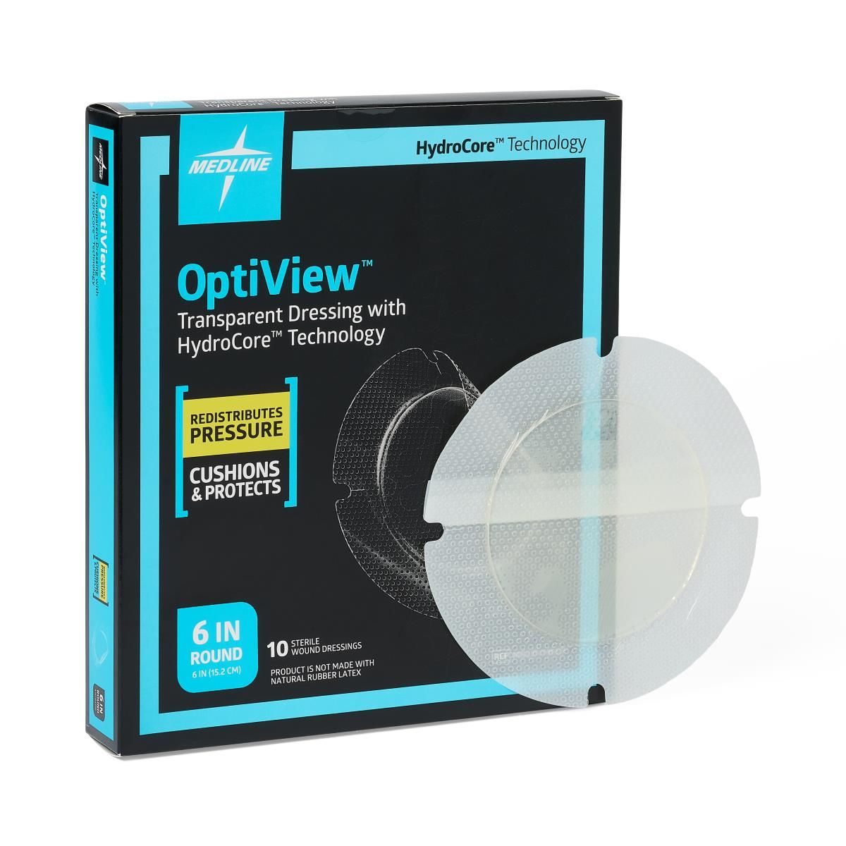 OptiView™ HydroCore Dressing; 6" x 6" (15 cm x 15 cm)