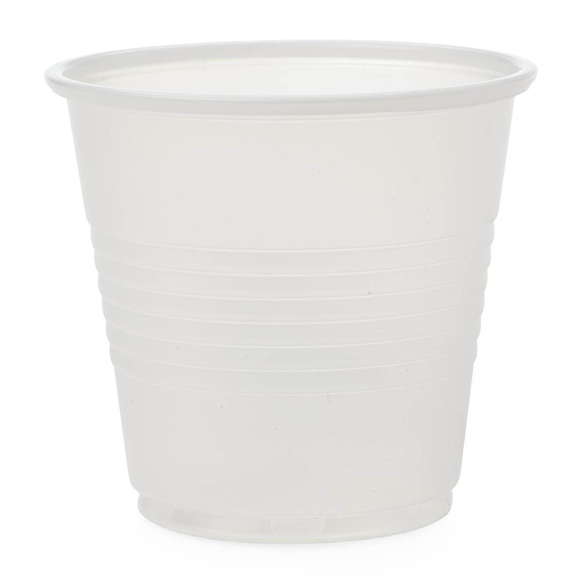 Medline Single-Use Translucent Plastic Drinking Cup, 3.5 oz, Case of 2,500