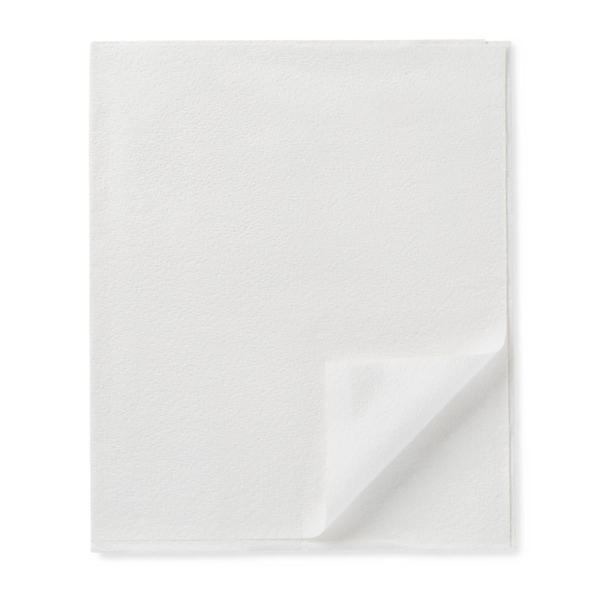 Medline Exam Drape Sheet, 40 × 48 in, 2-Ply, Case of 100