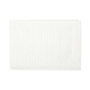 Medline White Tissue/Poly Professional Towel, 2-Ply, 13 × 18 in, Case of 500