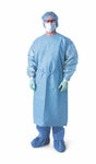 Chemotherapy Protective Procedure Gown, Hook-and-Loop Neck, Medium