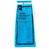 Medline Graduated Emesis Bags with Plastic Ring, 1 L, Blue, Pack of 24