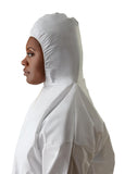 Static-Dissipative Microporous Breathable Coveralls with Hood and Boots; Medium