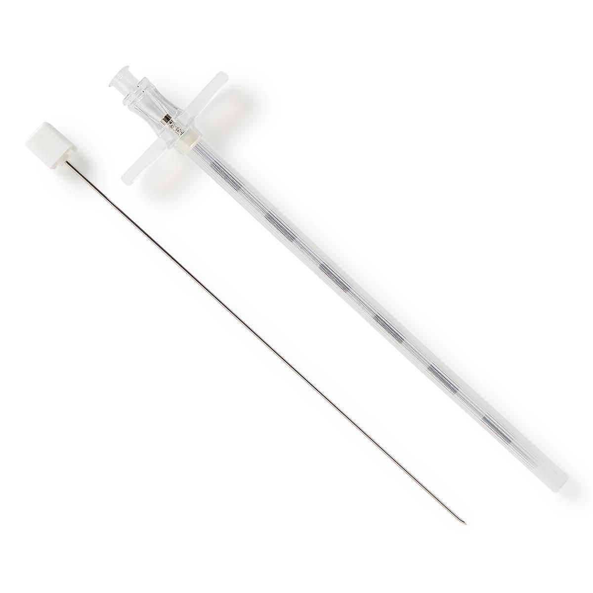 Tuohy Epidural Needle; 17 G x 5" (12.7 cm), Metal