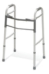 Youth 2-Button Folding Walker without Wheels; Guardian Youth Walker, Palm Release, Folding