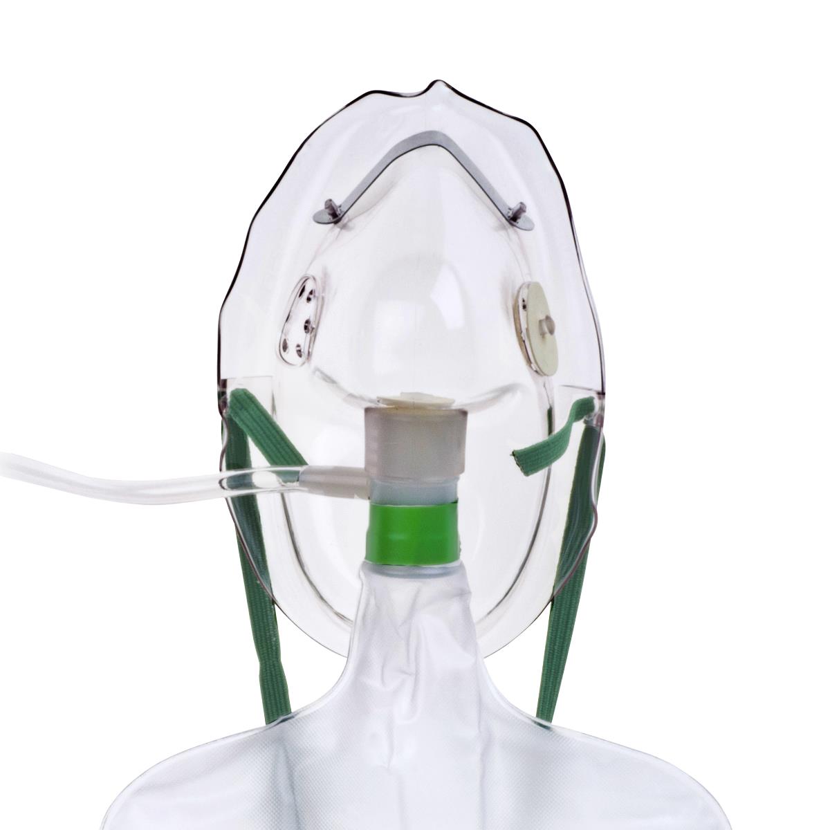 Hudson RCI Non-Rebreather Oxygen Mask; with Safety Vent, Adult — Case of 50