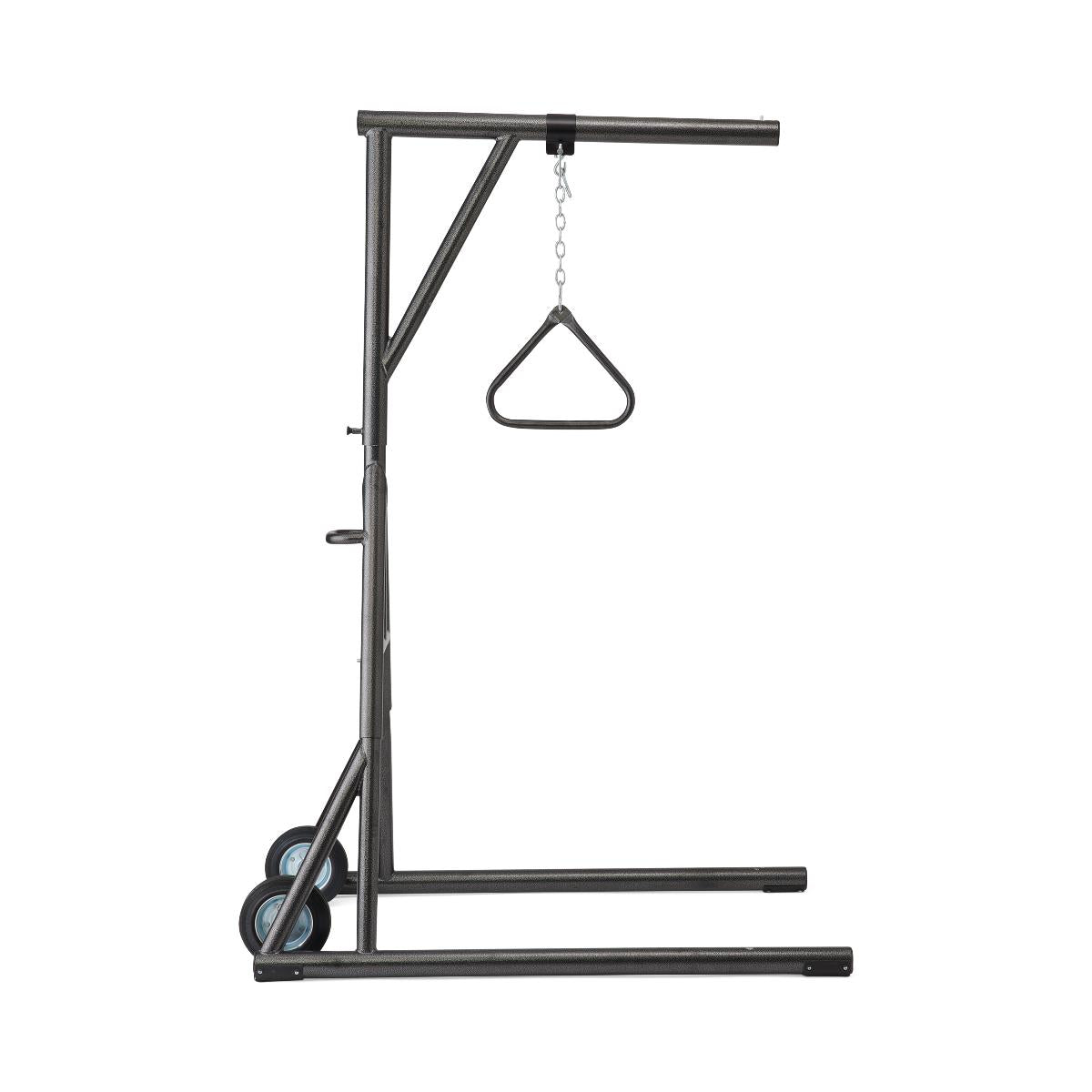 Freestanding Bariatric Trapeze with Wheels; weight capacity 1,000 lb.