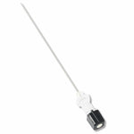 Quincke Spinal Needle; 22G x 3.5" (8.89 cm), Black, Sharp Bevel — Case of 25