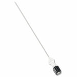 Quincke Spinal Needle; 22G x 5" (12.7 cm), Black, Sharp Bevel — Case of 25
