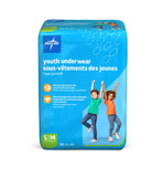 Youth Protective Underwear; Small/Medium, 40-70 lb. (18.1 kg - 31.8 kg) — Case of 60