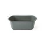 Rectangular Plastic Washbasin; 7.5 qt., Graphite, 10"L x 13.5"W x 4.75"H — Case of 50