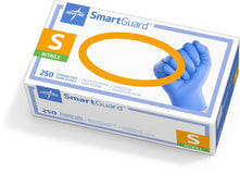 SmartGuard® Powder-Free Nitrile Exam Glove, Blue; Small