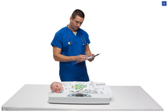 Health o meter 553KL Digital Pediatric Tray Scale