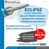Cover Probe Eclipse Pre-Gelled Latex Free ,100/bx