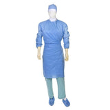 Poly-Reinforced Sterile Surgical Gown with Set-In Sleeves (18EA/CS)