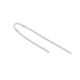 Argyle™ Swan Neck Tenckhoff Peritoneal Catheter, 2 Cuff, Left, 43 cm