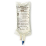 Genuine supplier packaging photograph of Baxter Dextrose5; selected bag volume and selling case stated in listing.