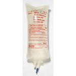 Genuine supplier packaging photograph of Baxter Water; selected bag volume and selling case stated in listing.