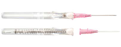 BD Autoguard IV catheter supplier family photograph; selected gauge and colour may differ