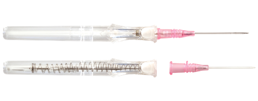 BD Autoguard IV catheter supplier family photograph; selected gauge and colour may differ