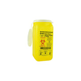 BD Single-Piece Sharps Container — Yellow, 3.1 L — 24 Collectors/Case
