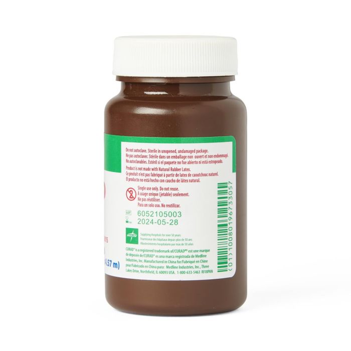CURAD sterile iodoform packing strip bottle NON256015