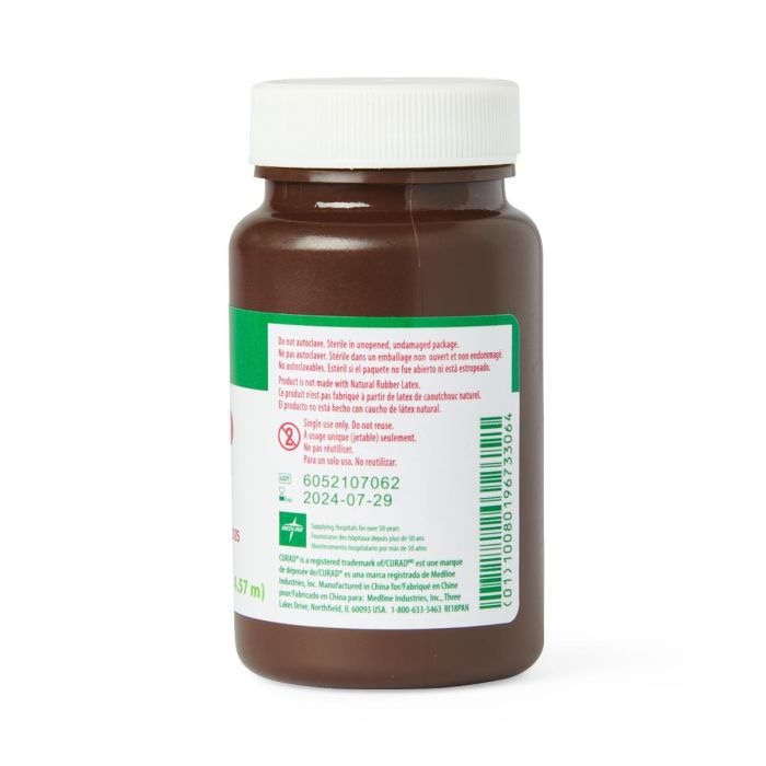 CURAD sterile iodoform packing strip bottle NON256025