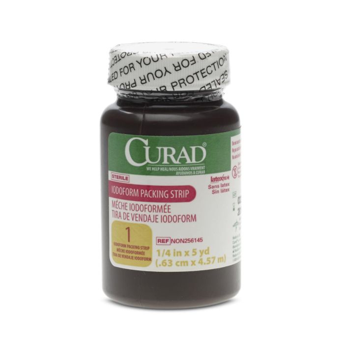CURAD sterile iodoform packing strip bottle NON256145