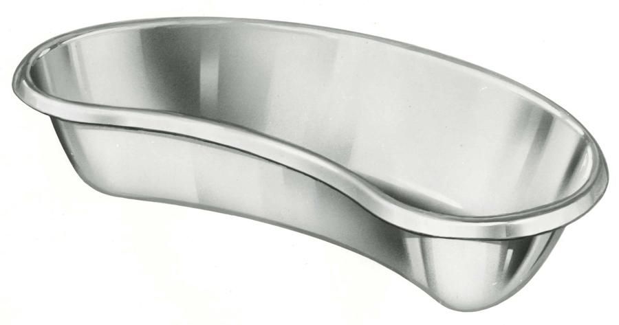 Stainless Steel Emesis Basins — Case of 12