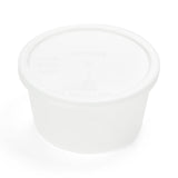 Denture Plastic Container; Clear — Case of 250